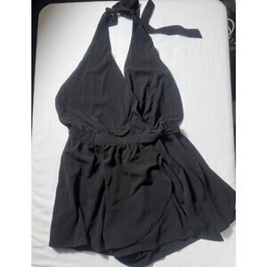 Hyfve Romper With Wrap Around Skirt And Shorts Underneath